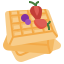waffles desayuno